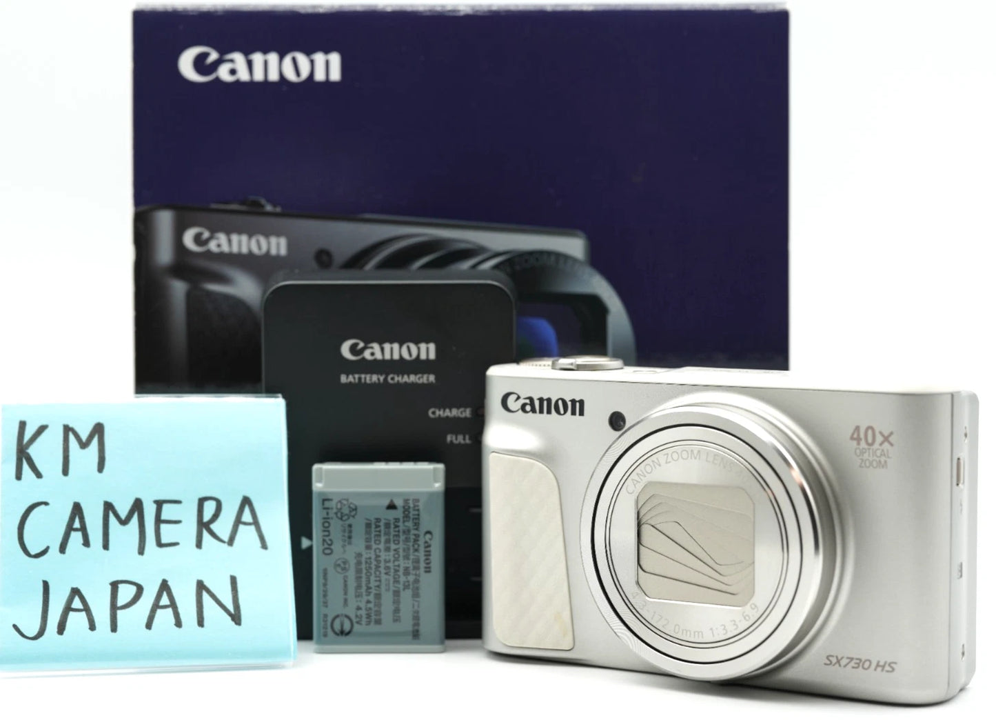 Canon PowerShot SX730 HS Digital Camera silver #010