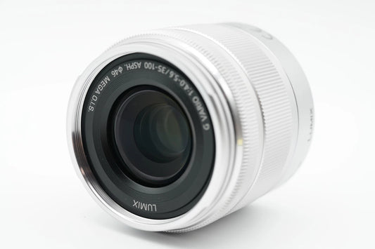 Panasonic G VARIO 35-100mm F4.0-5.6 ASPH MEGA O.I.S H-FS35100 Silver #003