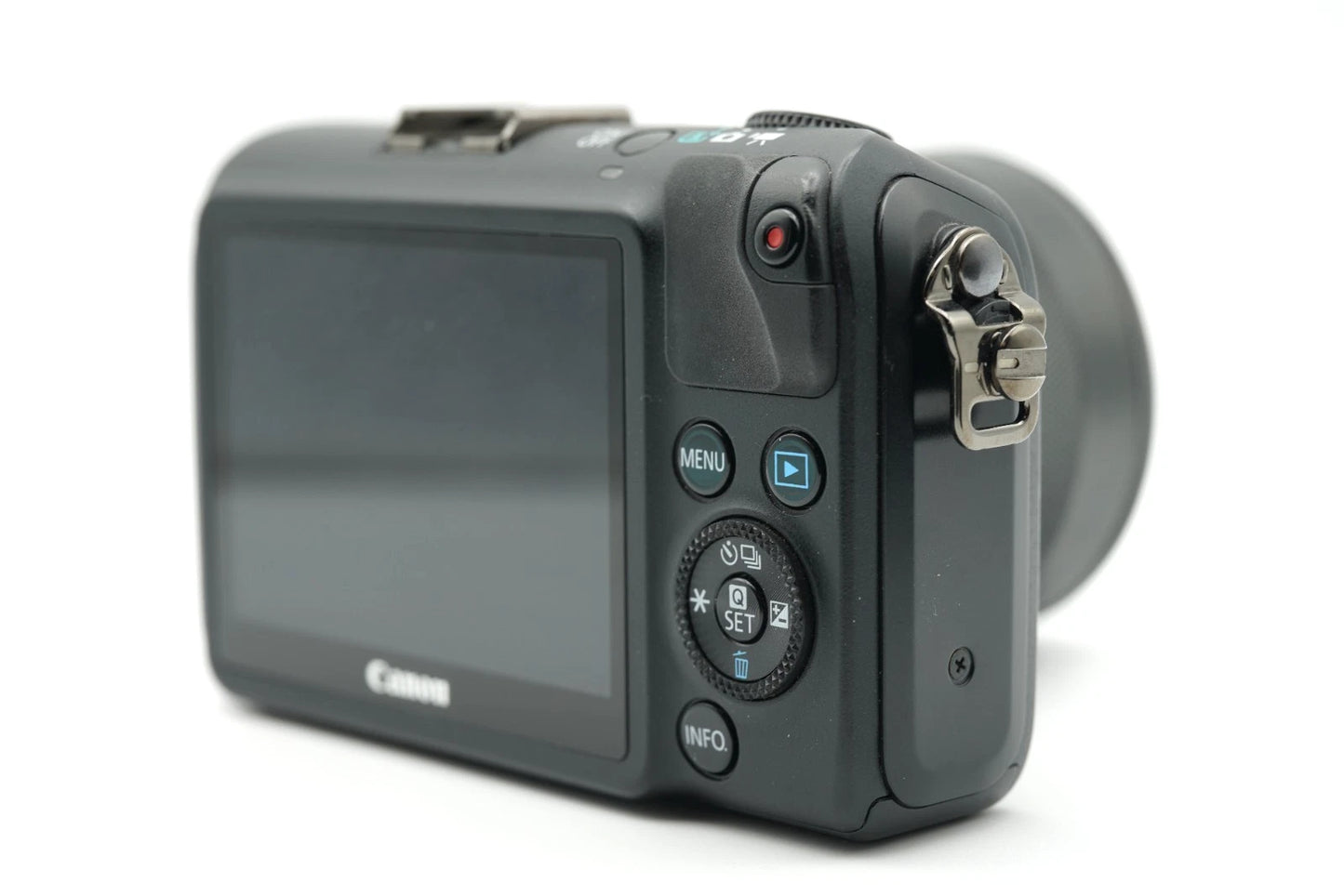 Canon EOS M black Digital Camera w 18-55mm lens #009