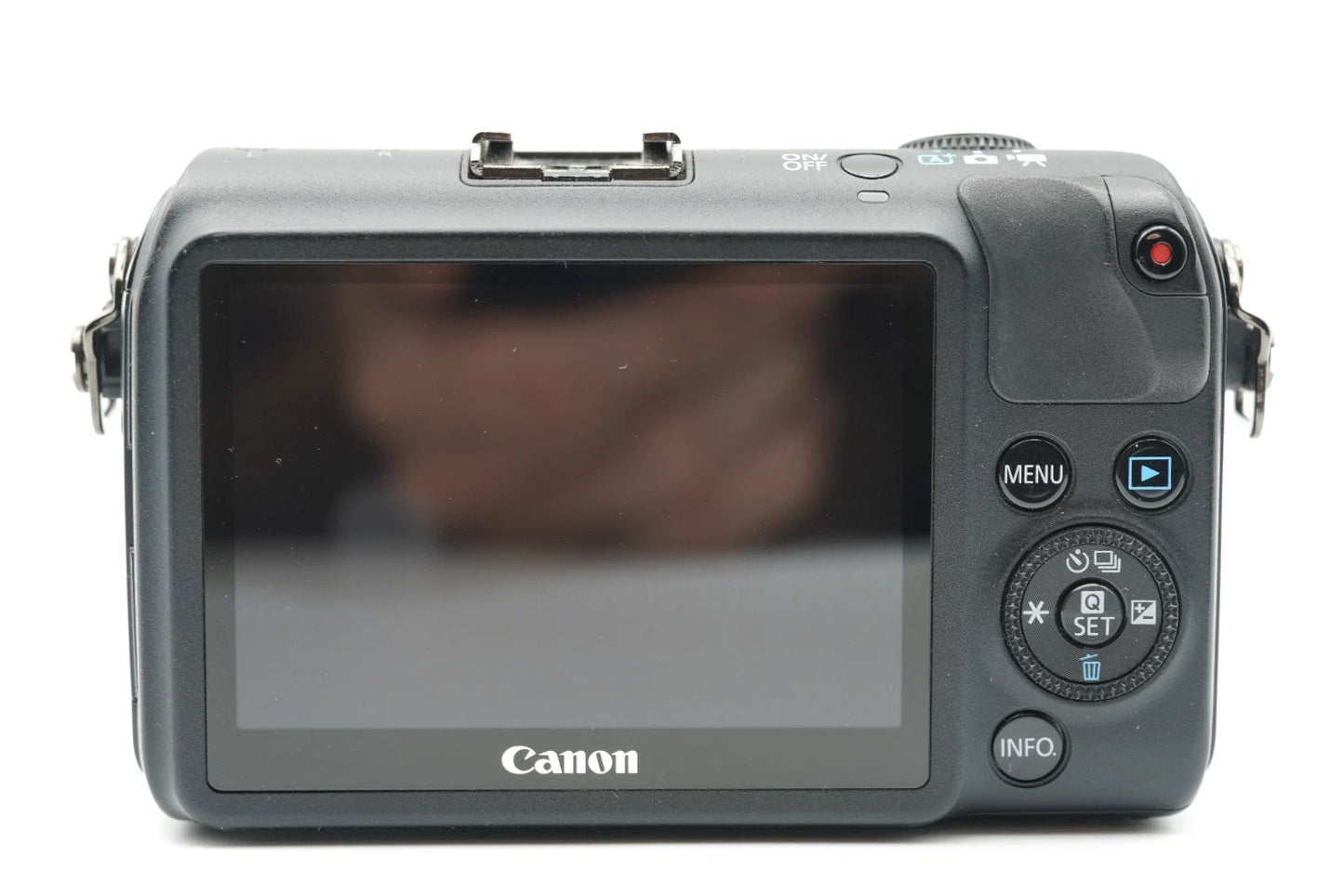 Canon EOS M black Digital Camera w 18-55mm lens #009