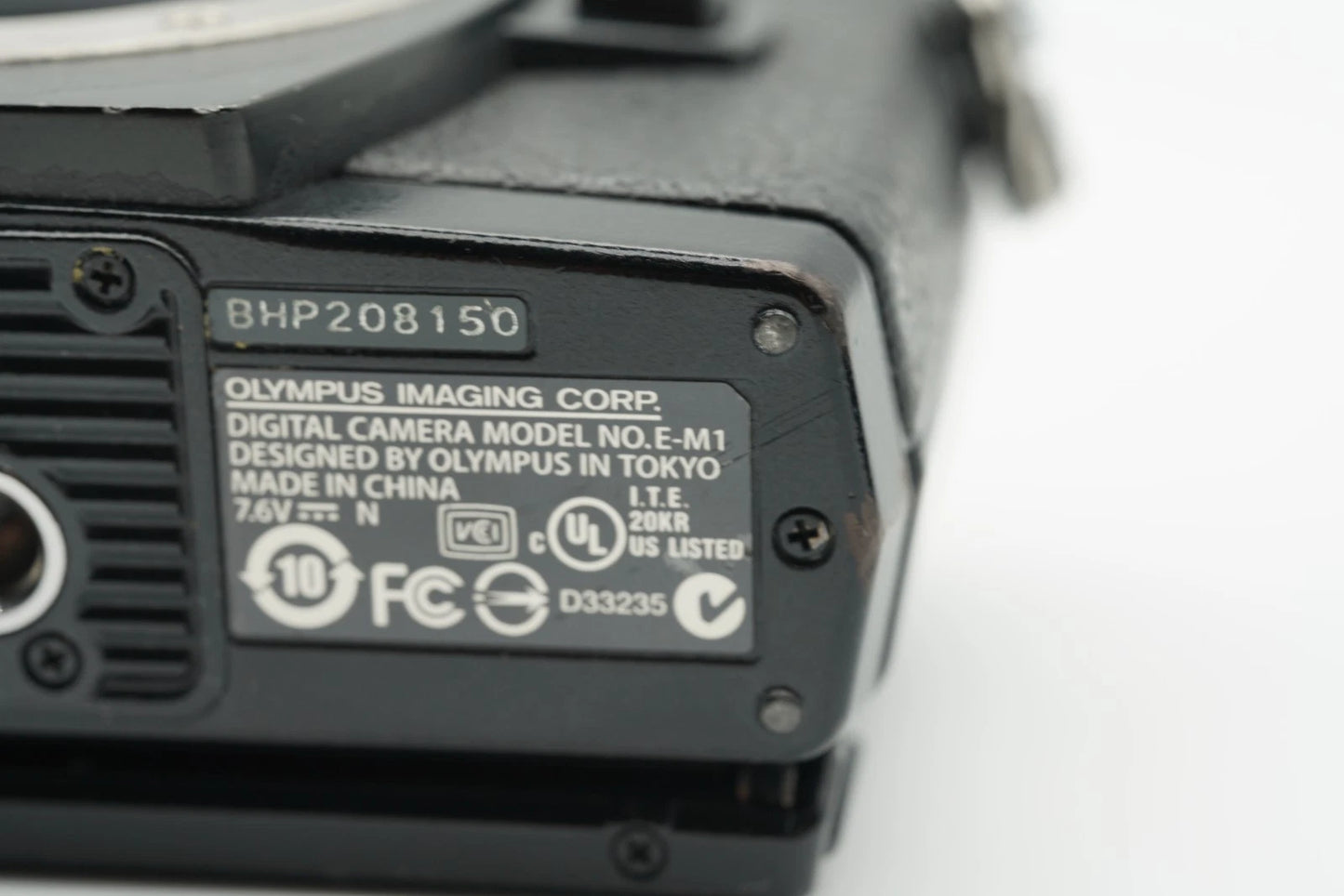 Olympus OM-D E-M1 Digital Camera Black  [SC 60257] #016