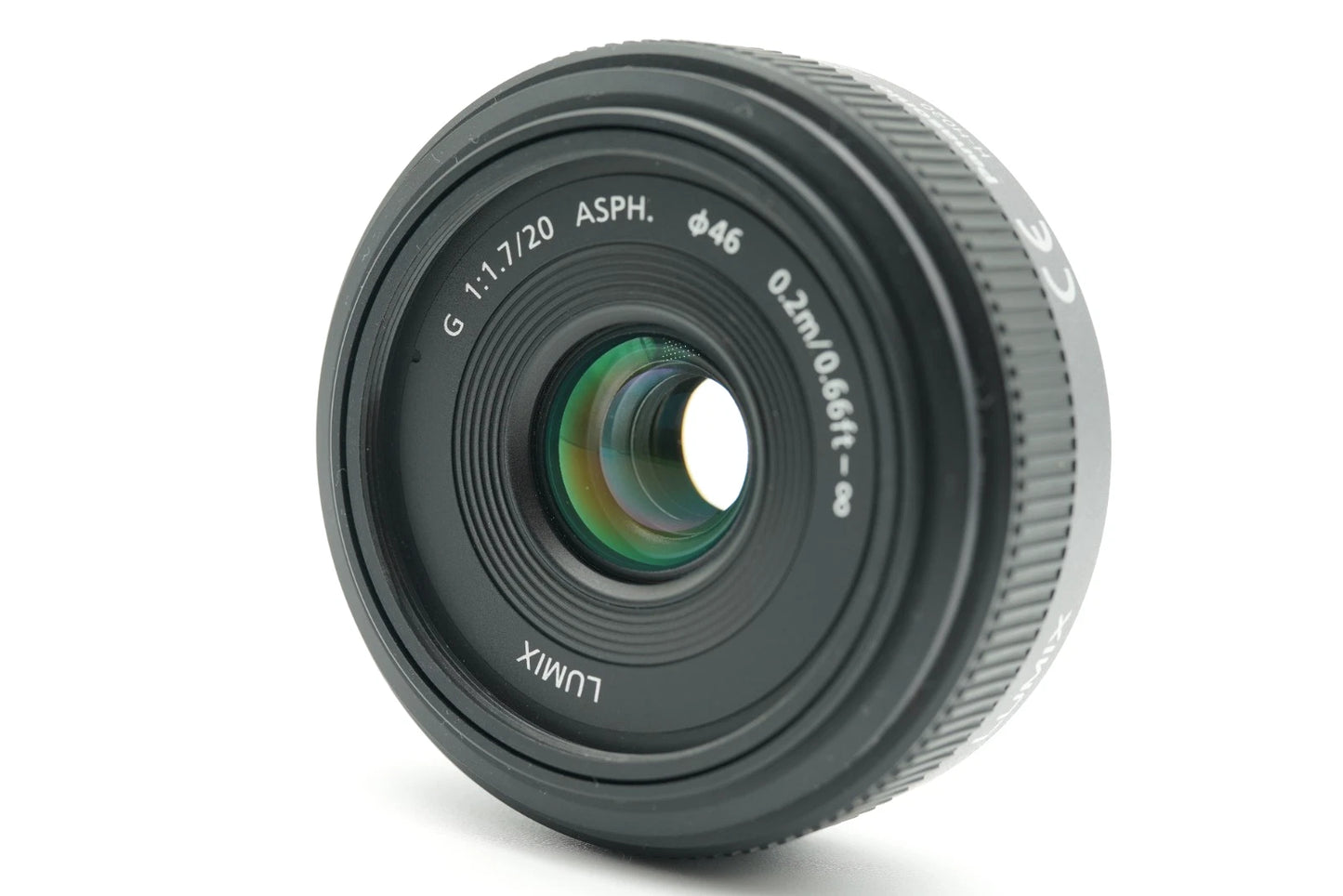 Panasonic Lumix G 20mm F/1.7 Aspherical G Series H-H020 lens #010