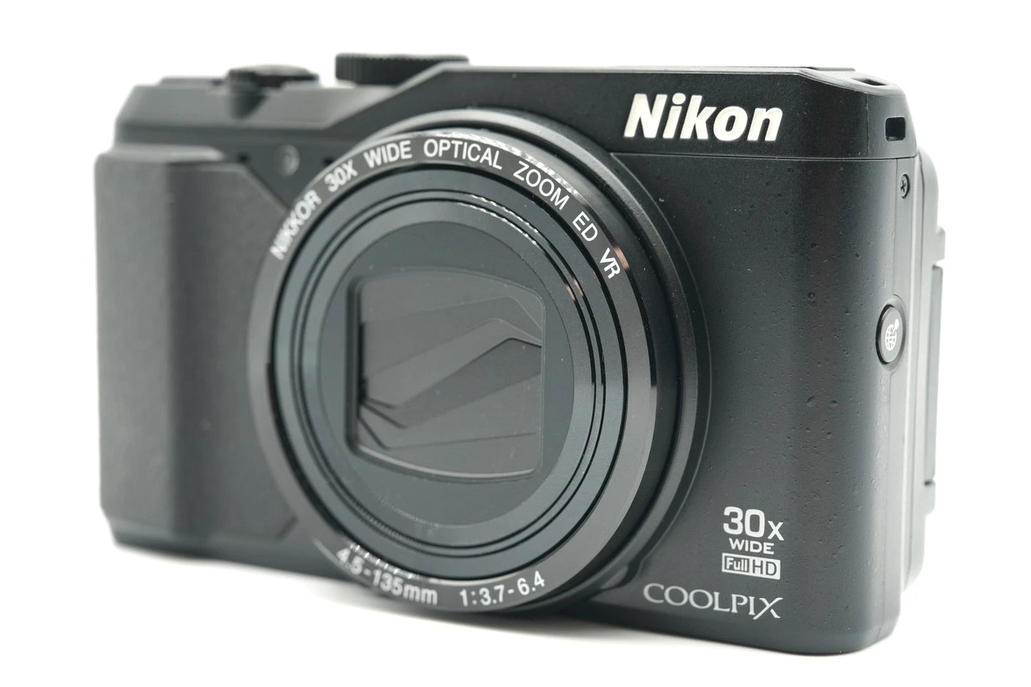 Nikon Coolpix S9900 16.0MP 30x Digital Camera Black zoom lens #01