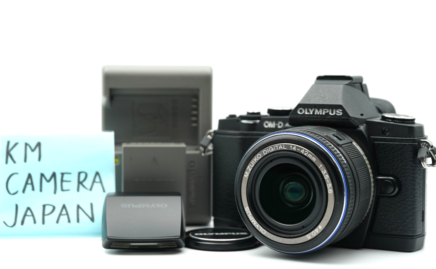 Olympus OM-D E-M5 Black Digital Camera [sc 8417] 14-42 lens #013