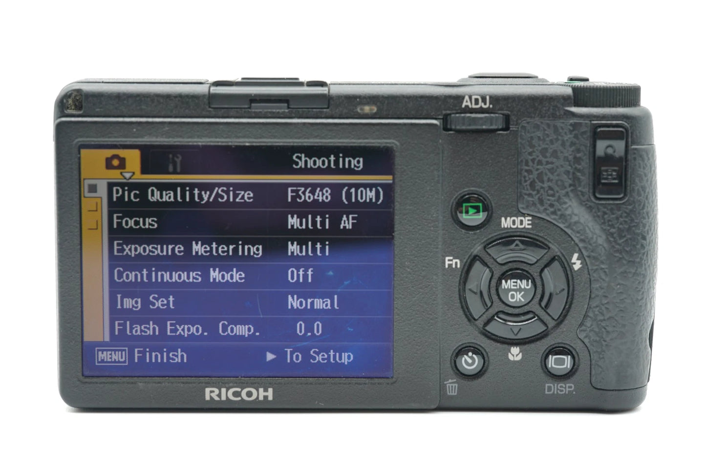 RICOH GR DIGITAL II 10.1MP Compact Digital Camera [SC 7456] #001