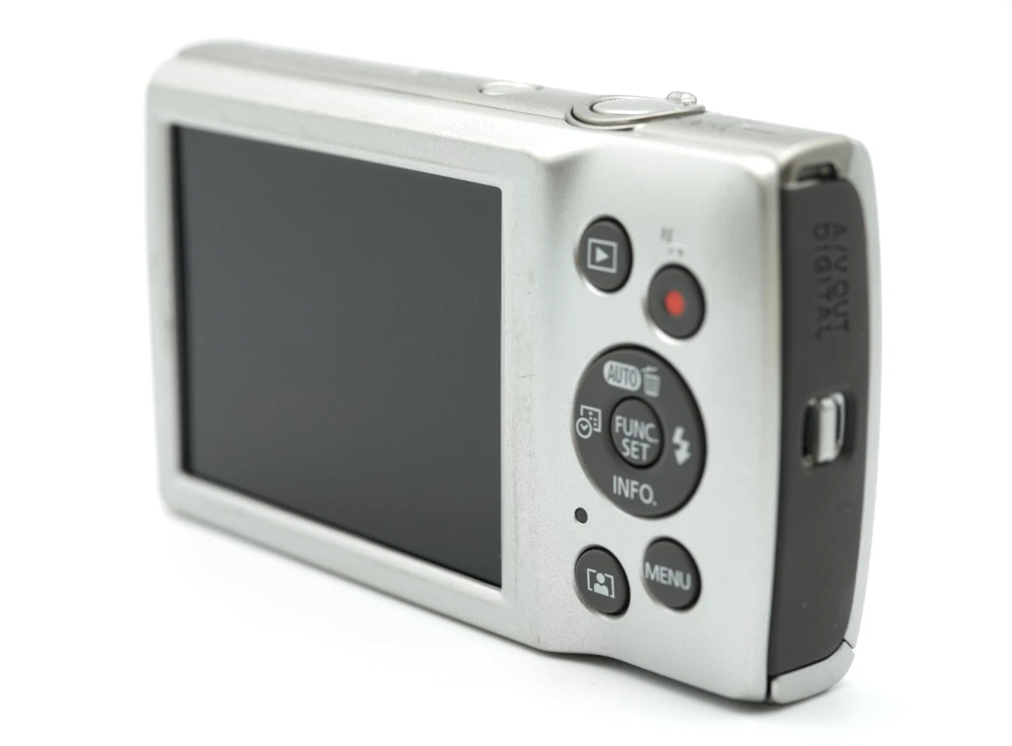 Canon PowerShot IXY 200 ELPH 185 digital Camera 180 Silver #029