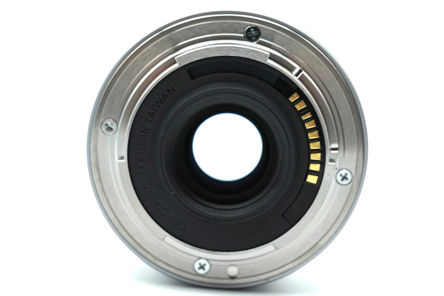 Canon EF-M 22mm F/2 STM AF Lens silver EOS EF-M Mount camera #004