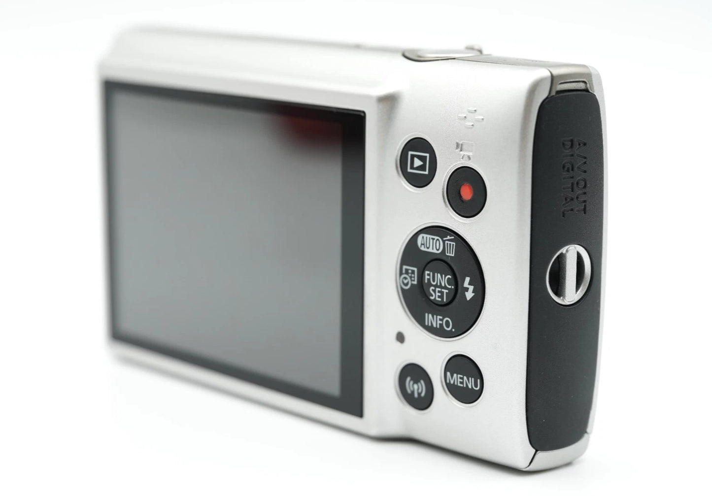 Canon PowerShot IXY 200 ELPH 185 digital Camera 180 Silver #027