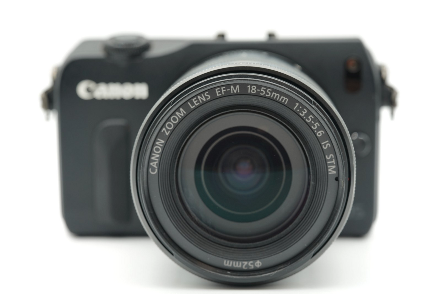 Canon EOS M black Digital Camera w 18-55mm lens #009