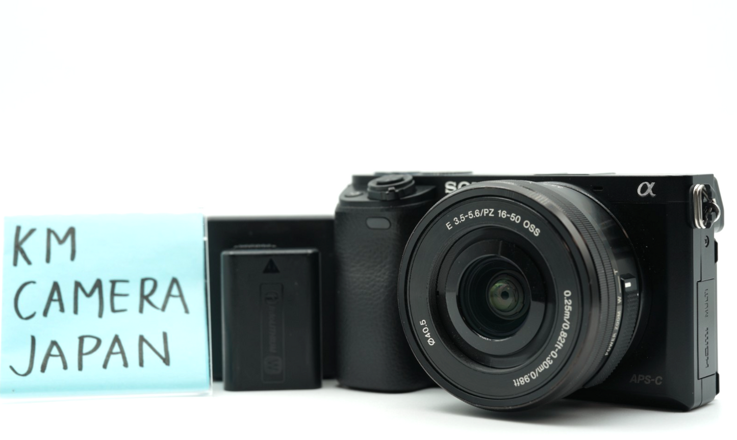 Sony Alpha A6000 ILCE-6000 Digital Camera [SC 5782] w Lens #018