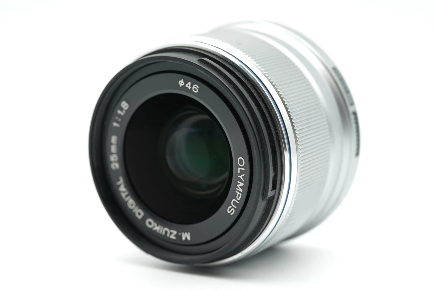 OLYMPUS M.ZUIKO DIGITAL 25mm F/1.8 silver Lens Micro Four Thirds #01