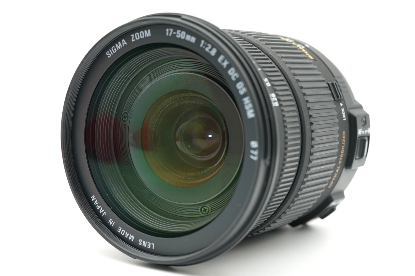 Sigma 17-50mm F/2.8 EX DC OS HSM lens For nikon F Mount camera #011