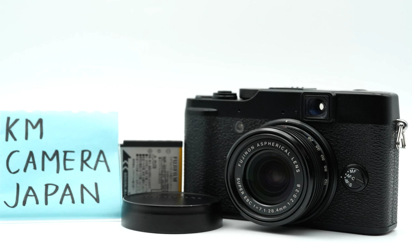 Fujifilm X10 Black Point and Shoot Compact Digital Camera #001