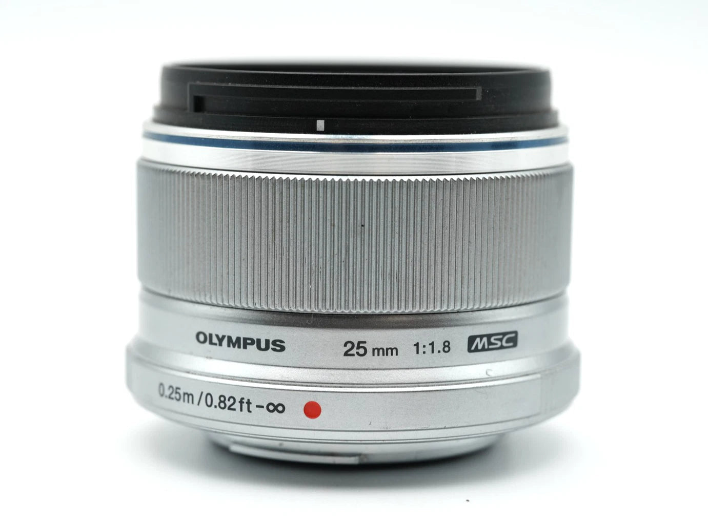 OLYMPUS M.ZUIKO DIGITAL 25mm F/1.8 silver Lens Micro Four Thirds #01
