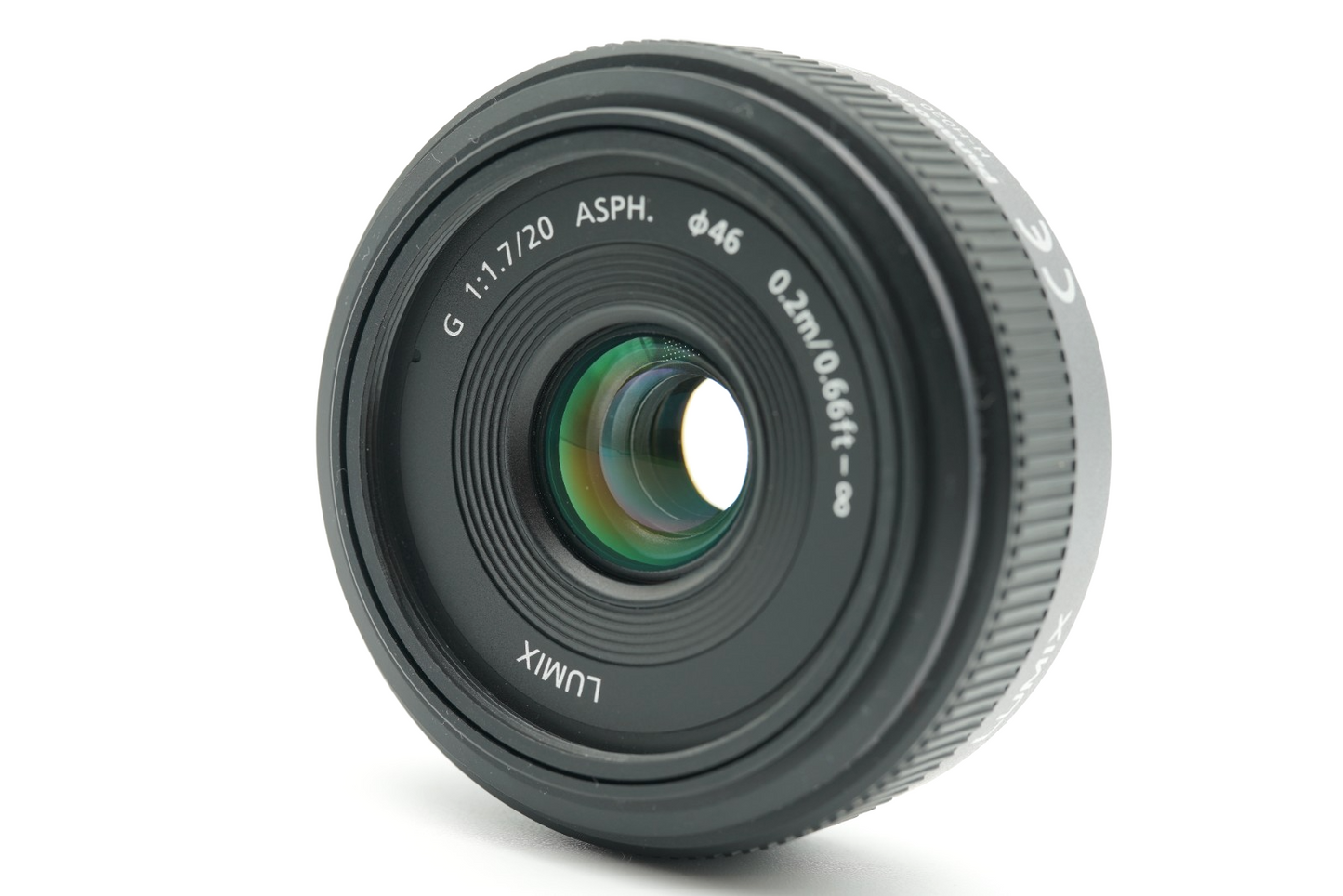 Panasonic Lumix G 20mm F/1.7 Aspherical G Series H-H020 lens #010