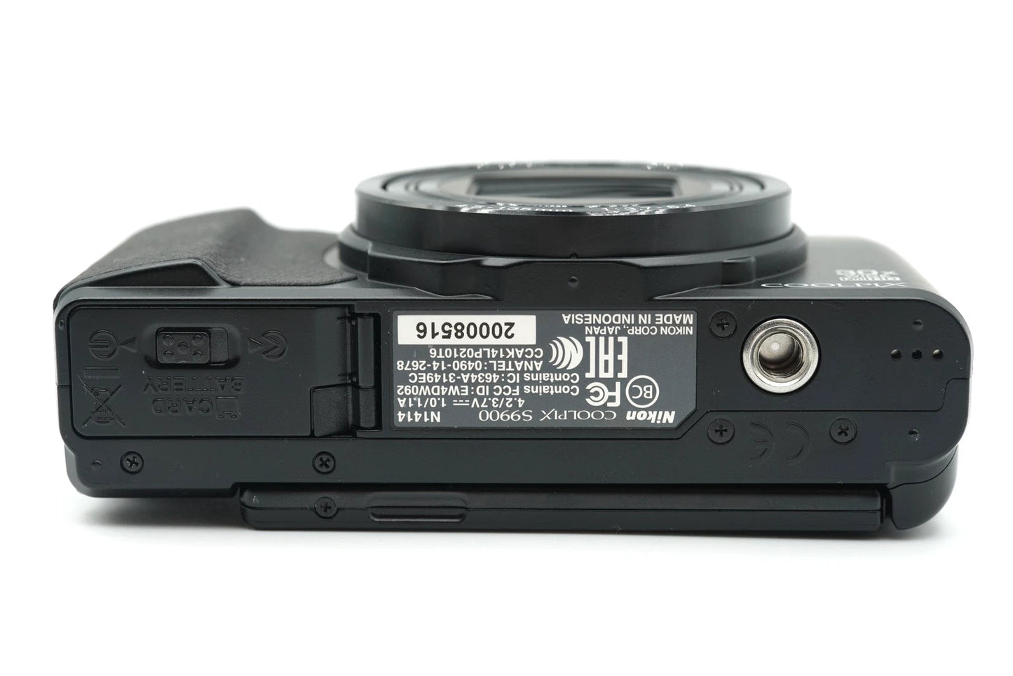 Nikon Coolpix S9900 16.0MP 30x Digital Camera Black zoom lens #01