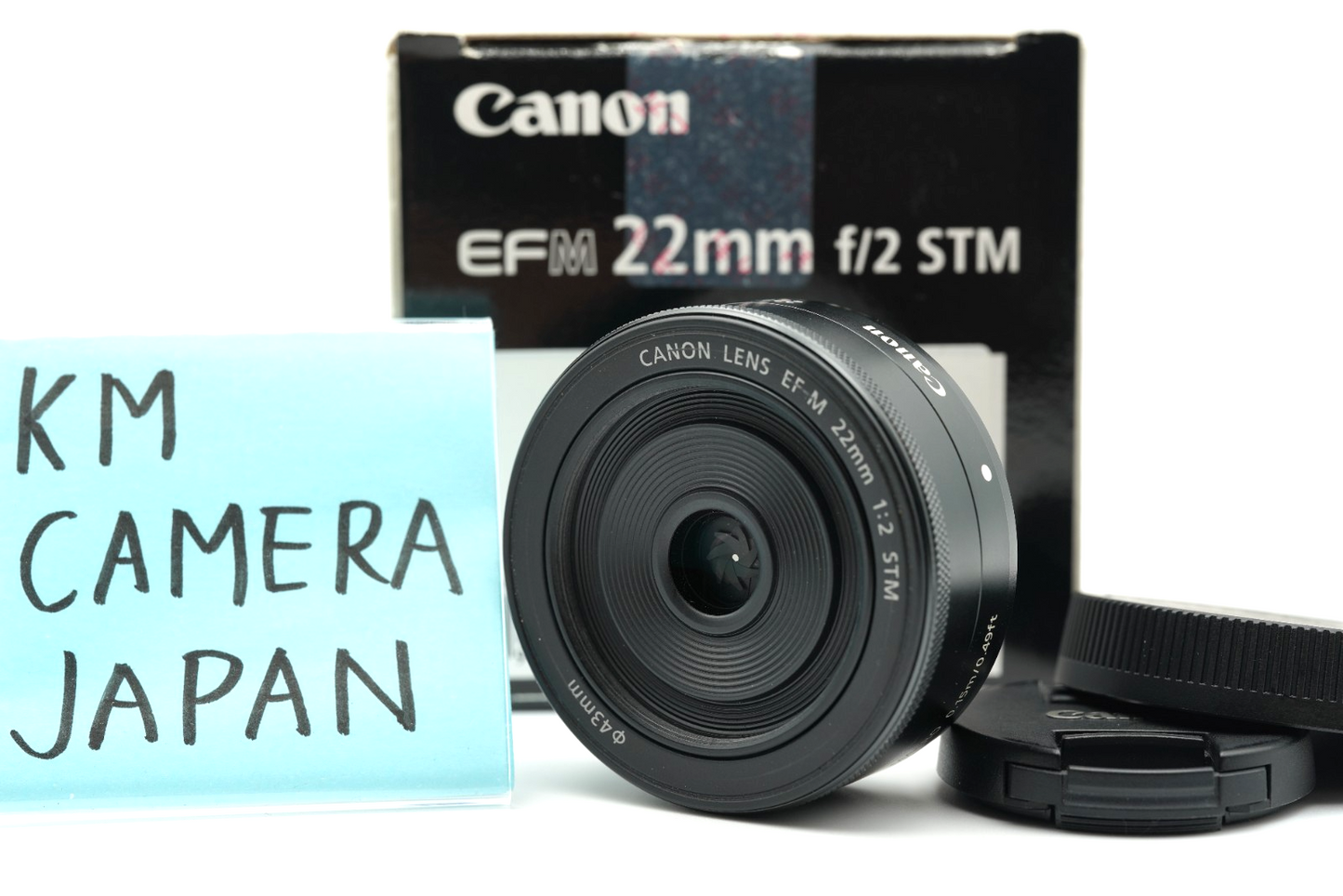 Canon EF-M 22mm F/2 STM AF Lens EOS EF-M Mount #036