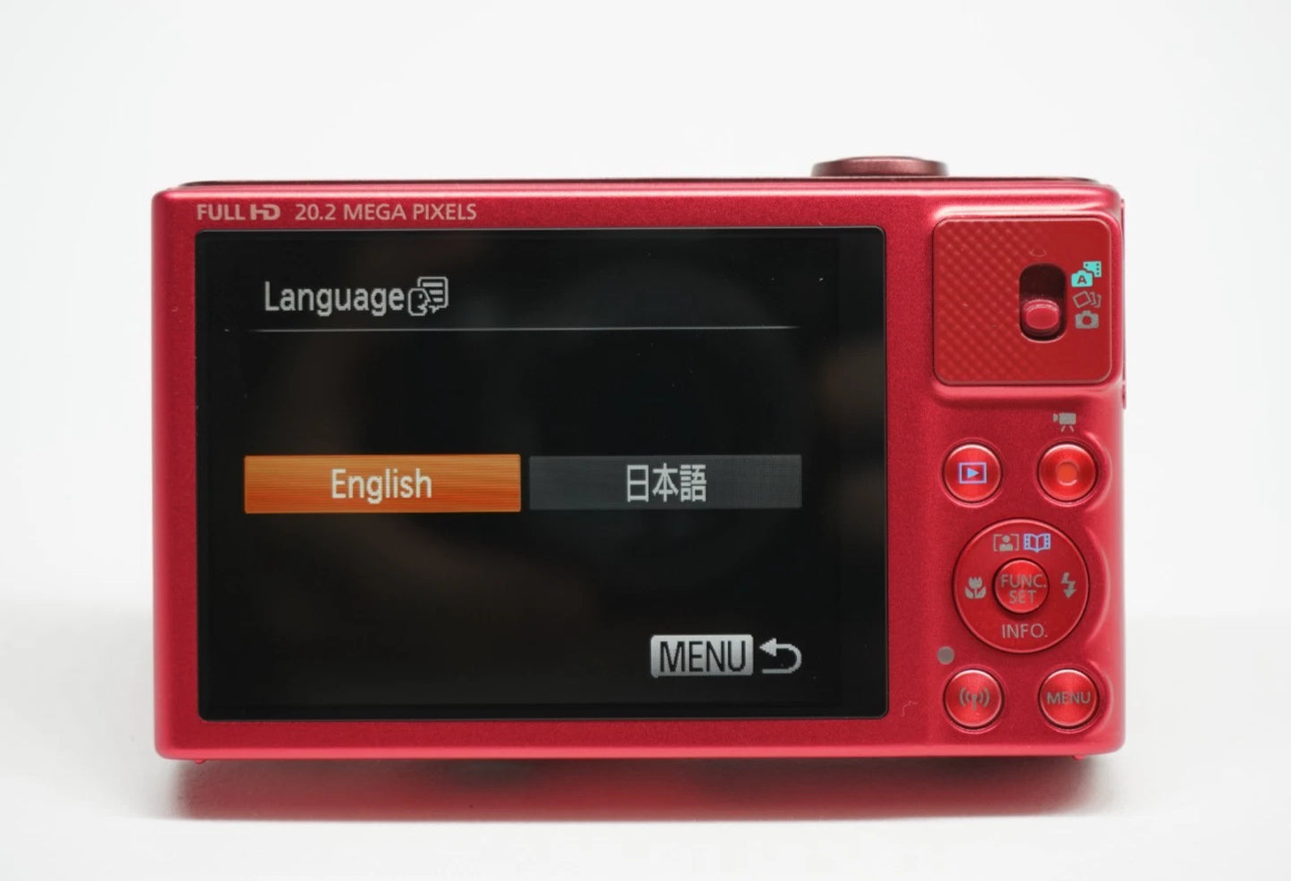 Canon PowerShot SX620 HS Compact Digital Camera red #010