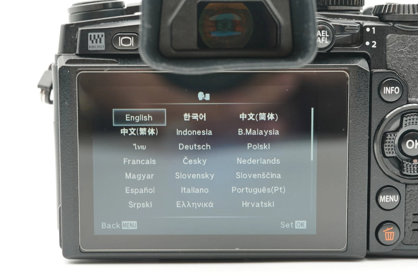 Olympus OM-D E-M1 Digital Camera Black Body [SC 11165] #020