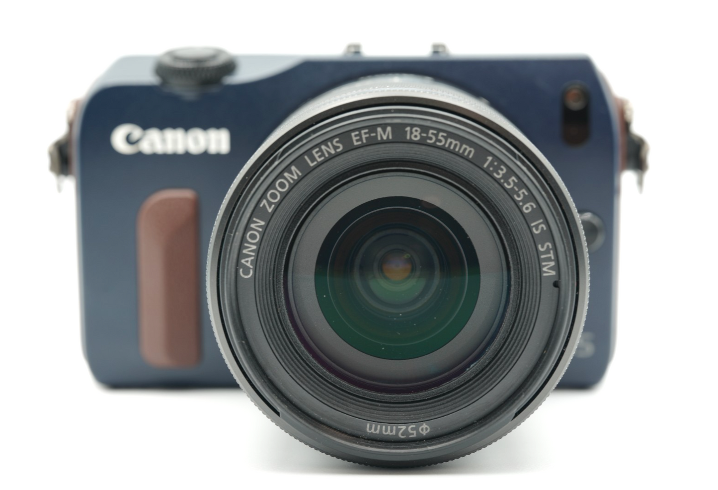 Canon EOS M Bay blue Digital Camera w 18-55mm lens #010
